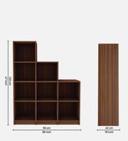 Cubix Bookcase | Walnut