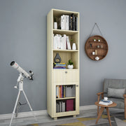 Solicitor Compact Bookshelf | Beige Teak