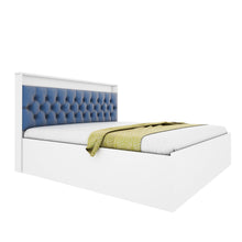 Load image into Gallery viewer, Ressley King Bed - White &amp; Blue
