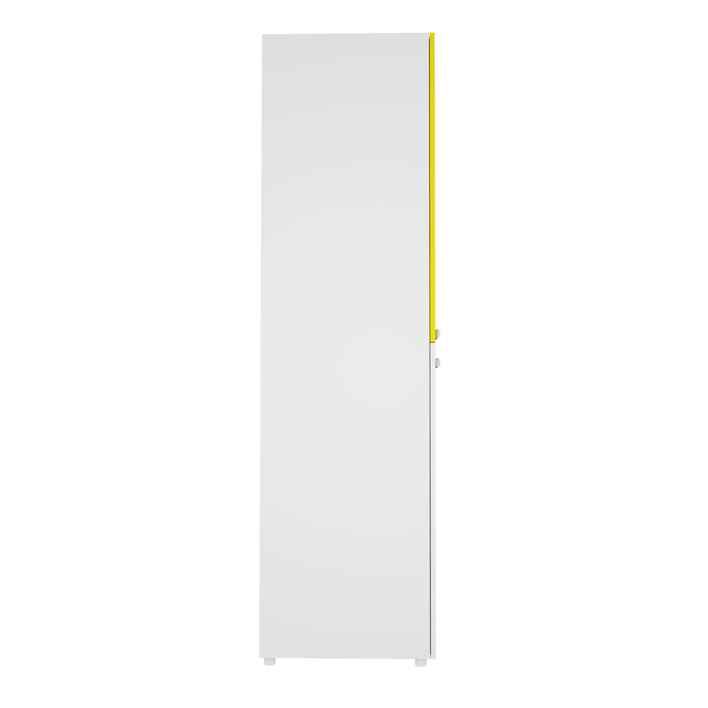 Petals Kids Wardrobe | Yellow & Blue and Frosty White