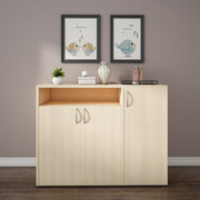 Denera Shoe Cabinet | Beige Teak