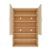 Pholes Shoe Cabinet | Beige Teak
