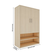 Pholes Shoe Cabinet | Beige Teak