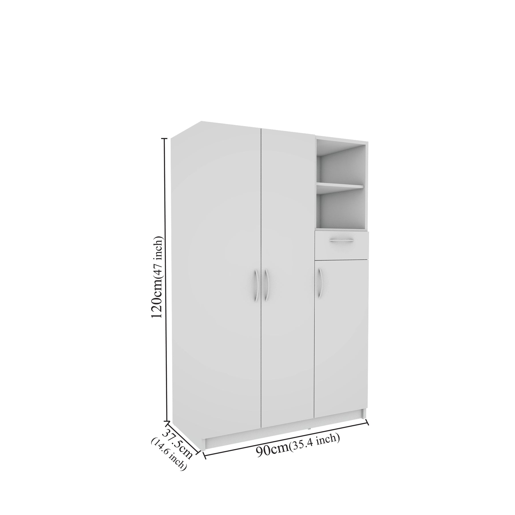 Miller Shoe Cabinet | White