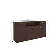 Magnus Side Crockery Unit | Large | Wenge