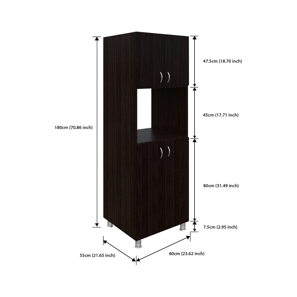 Microwave Tall Unit | Wenge