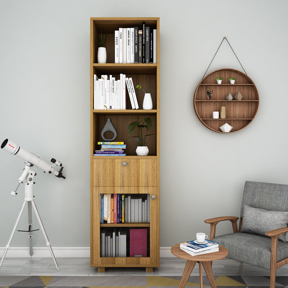 Solicitor Compact Bookshelf | Exotic Teak