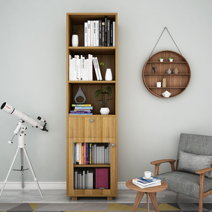 Solicitor Compact Bookshelf | Exotic Teak