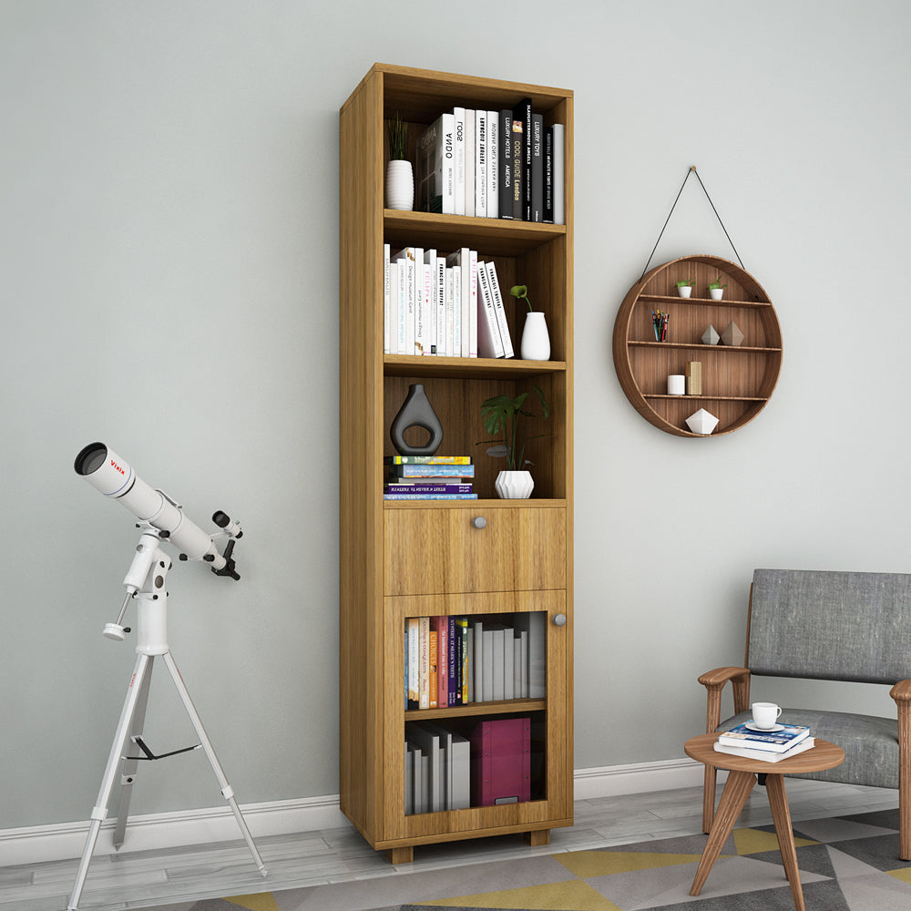 Solicitor Compact Bookshelf | Exotic Teak