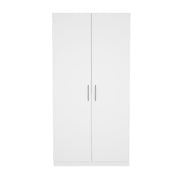 Flora 2 Door Wardrobe - Frosty White