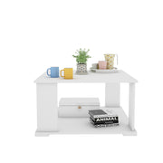 Foxtail Coffee Table - Frosty White