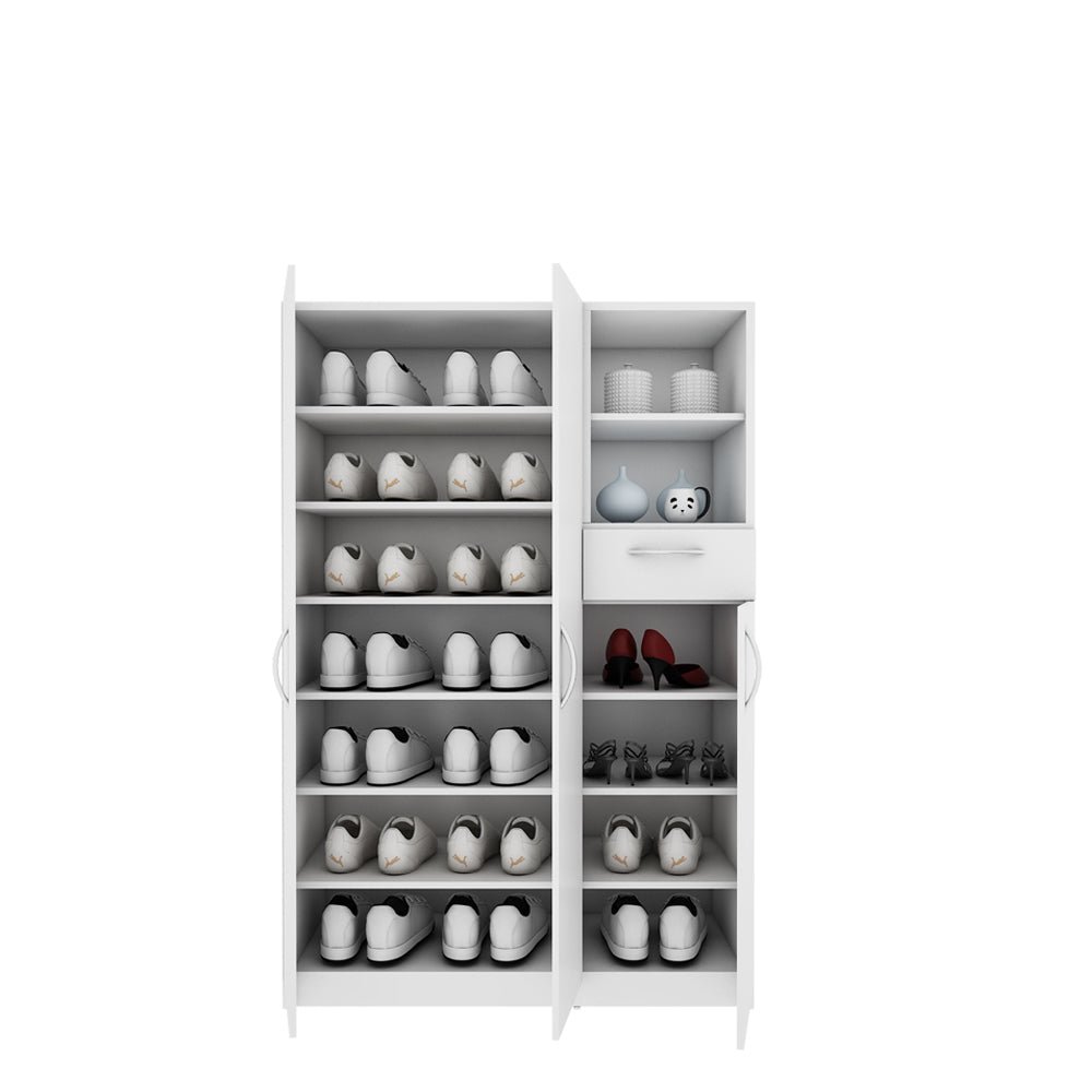 Miller Shoe Cabinet | White