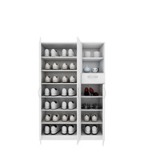 Load image into Gallery viewer, Miller Shoe Cabinet- White
