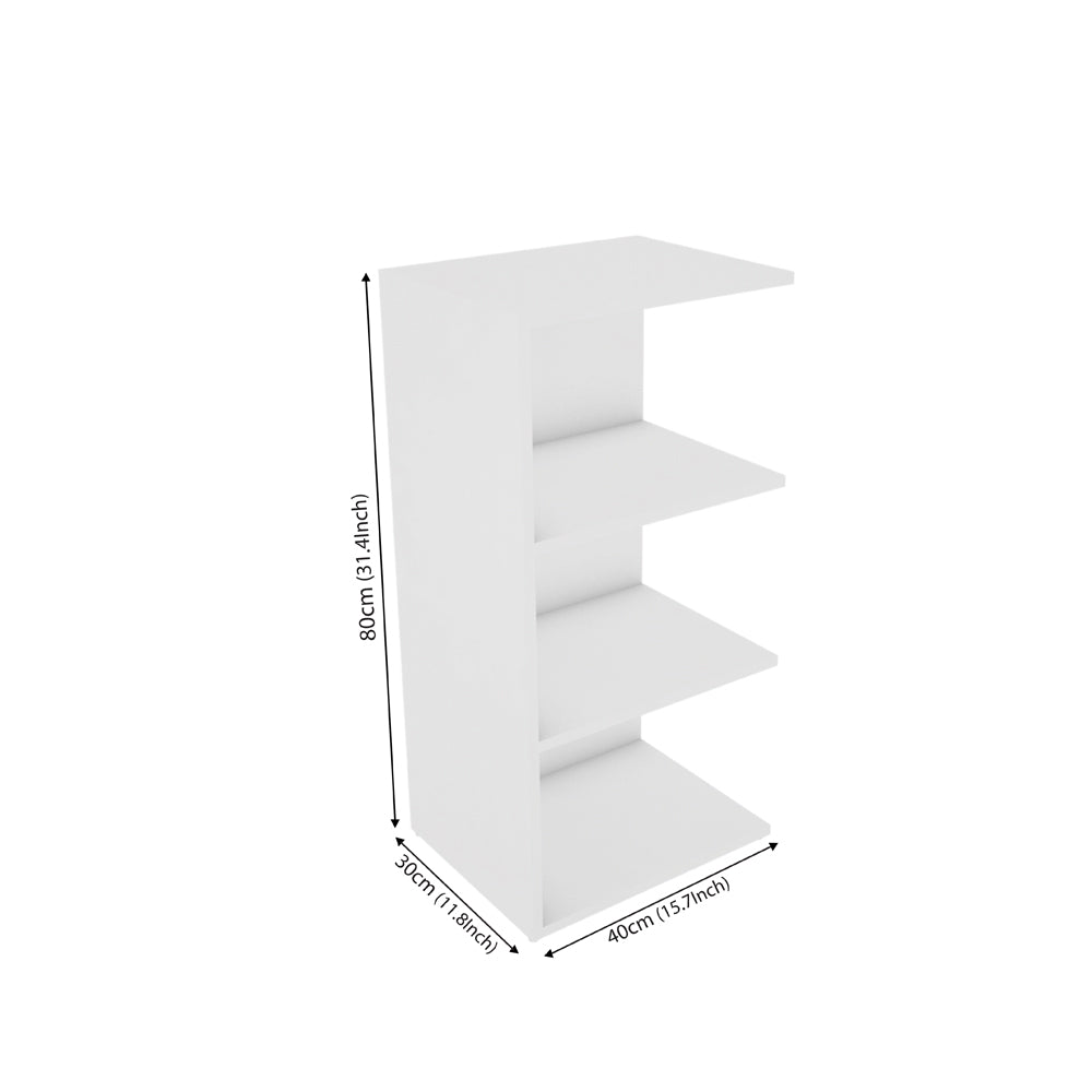 Palm Side Table | White