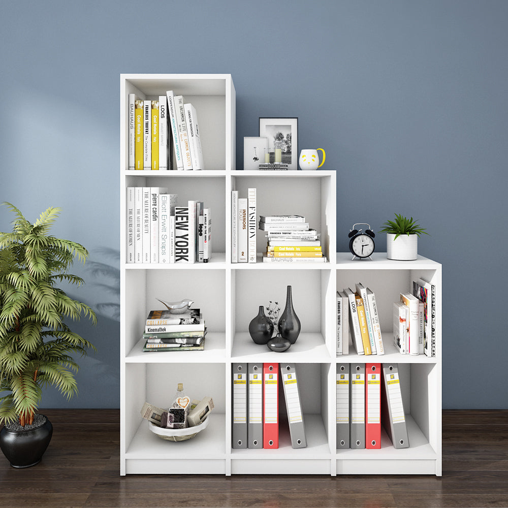 Cubix Bookcase | Frosty White