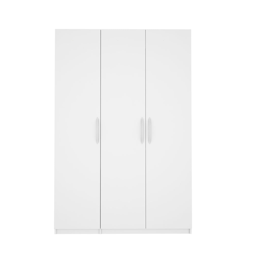 Armeria 3 Door Wardrobe - White