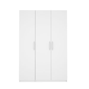 Armeria 3 Door Wardrobe - White