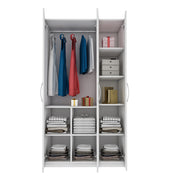 Starling 3 Door Wardrobe - Frosty White
