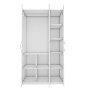 Starling 3 Door Wardrobe - Frosty White