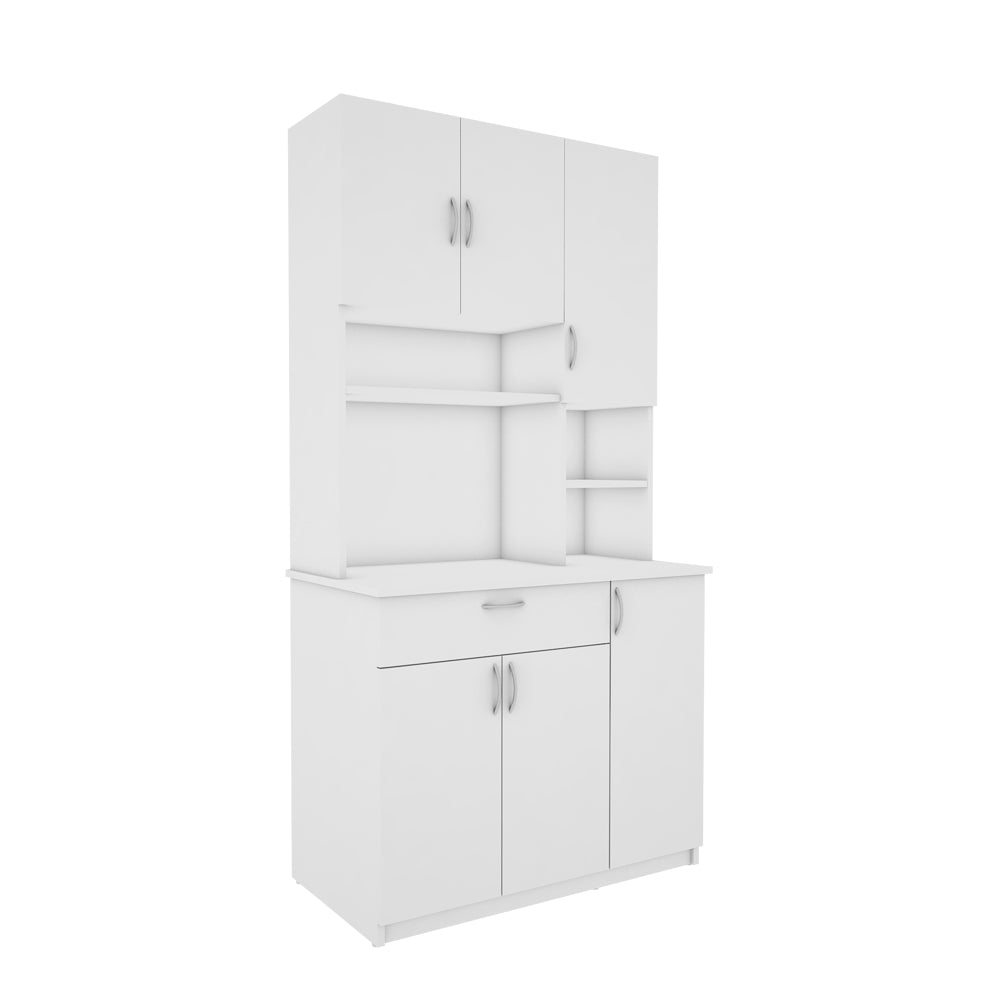 Lucas Crockery Unit | Frosty White