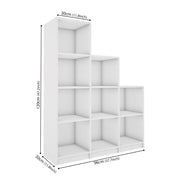 Cubix Bookcase | Frosty White