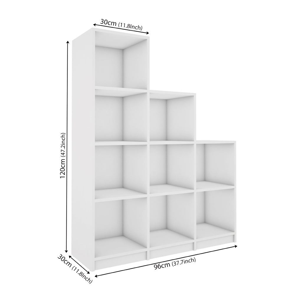 Cubix Bookcase | Frosty White