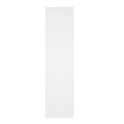 Lazel 4 Door Wardrobe - Frosty White