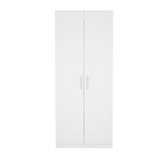 Eliza Two Door Wardrobe | Frosty White