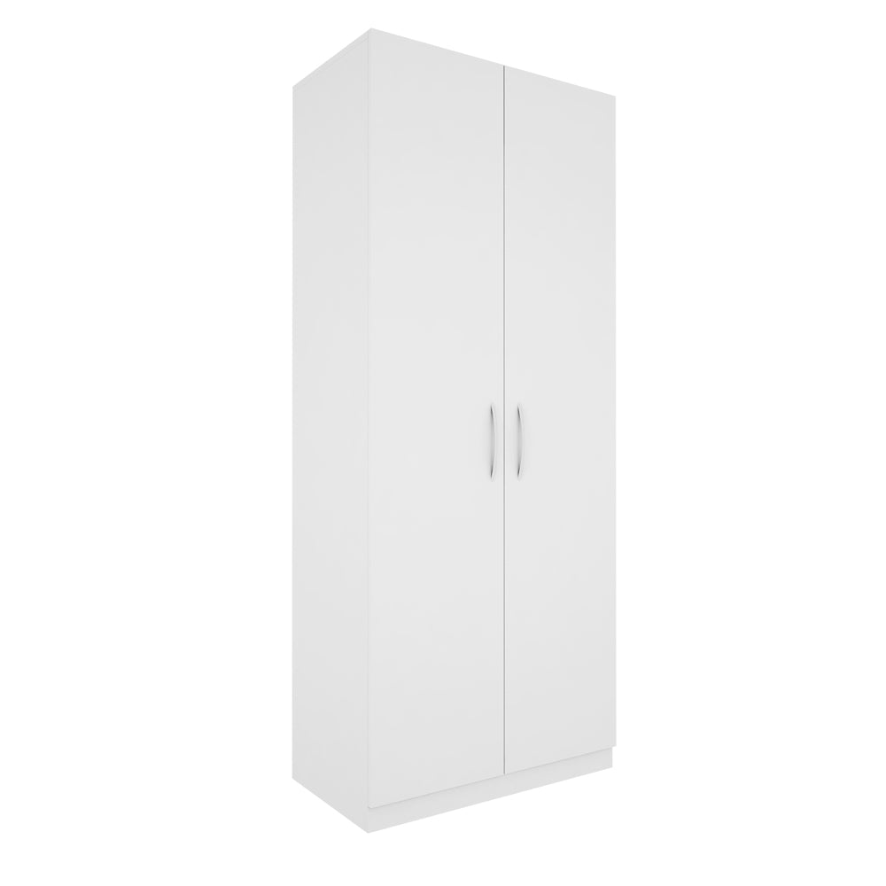 Eliza Two Door Wardrobe | Frosty White