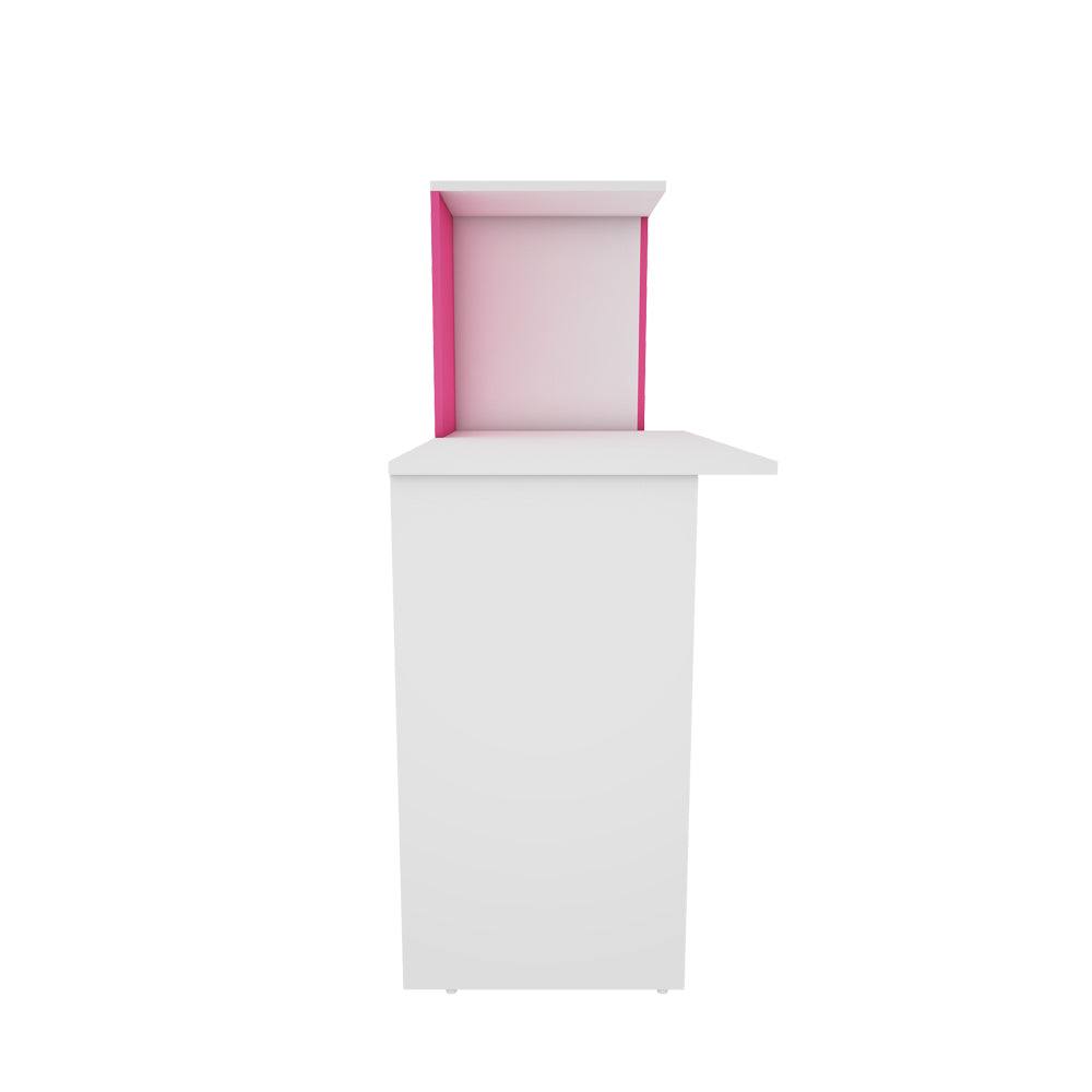 Marvel Home Office Table | Pink and Frosty White