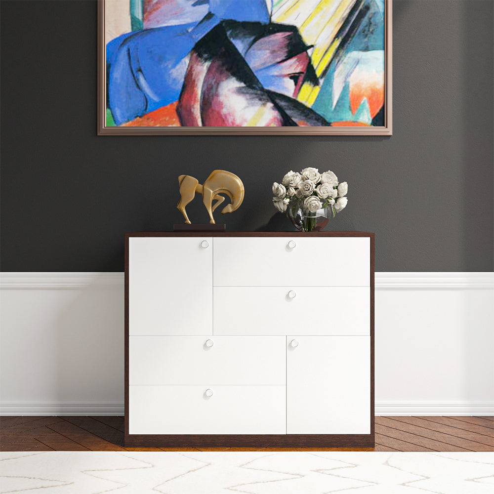 Rozlyn Chest of drawers | Wenge and Frosty White