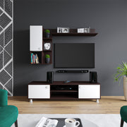 Cosmo TV Unit | 43 Inch TV | Wenge and Frosty White