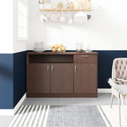 Magnus Side Crockery Unit | Wenge