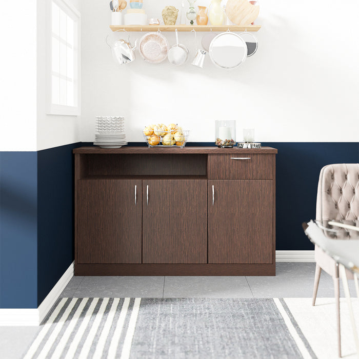 Magnus Side Crockery Unit | Wenge
