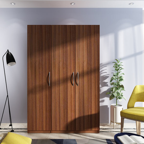 Armeria 3 Door wardrobe - Walnut