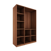 Armeria 3 Door wardrobe - Walnut