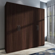 Lazel 4 Door Wardrobe - Wenge