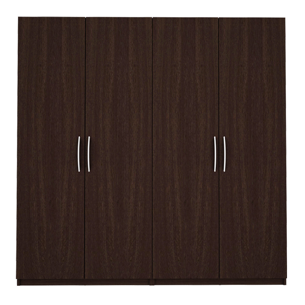 Lazel 4 Door Wardrobe - Wenge