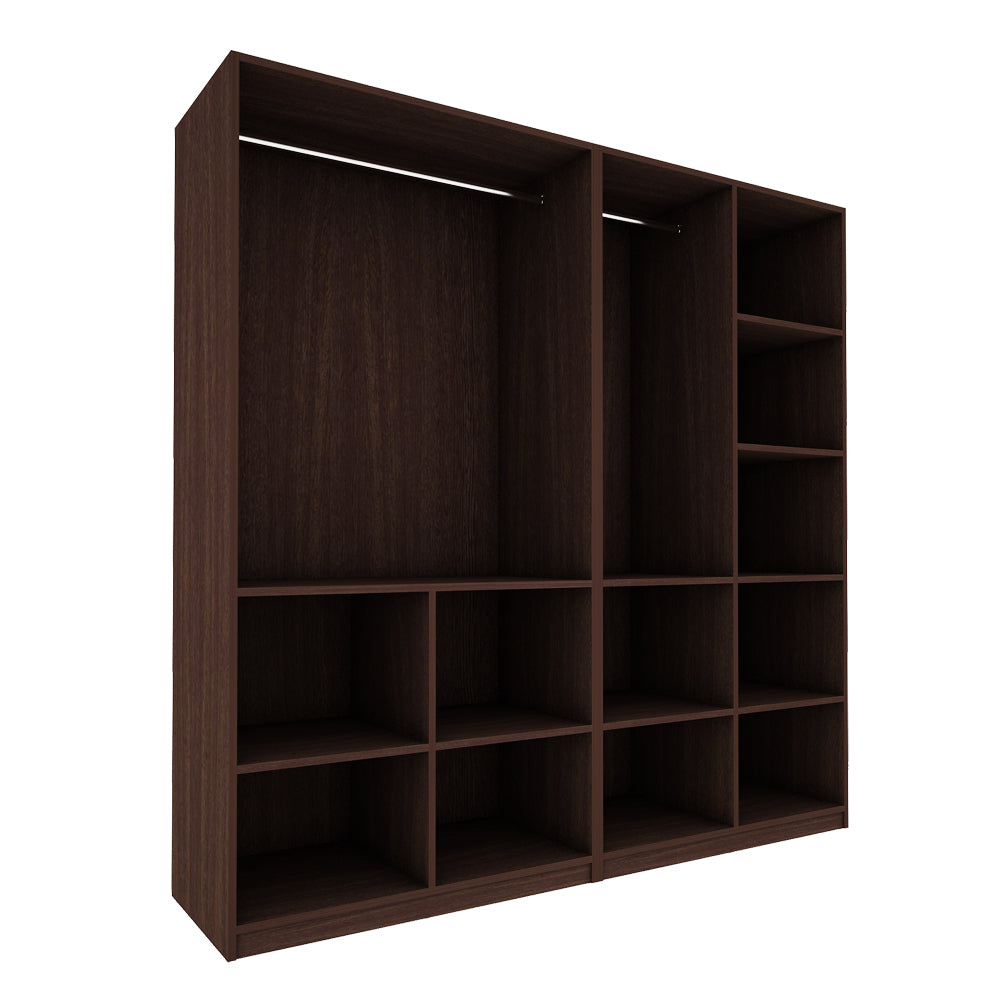 Lazel 4 Door Wardrobe - Wenge