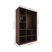 Armeria 3 Door Wardrobe - Wenge