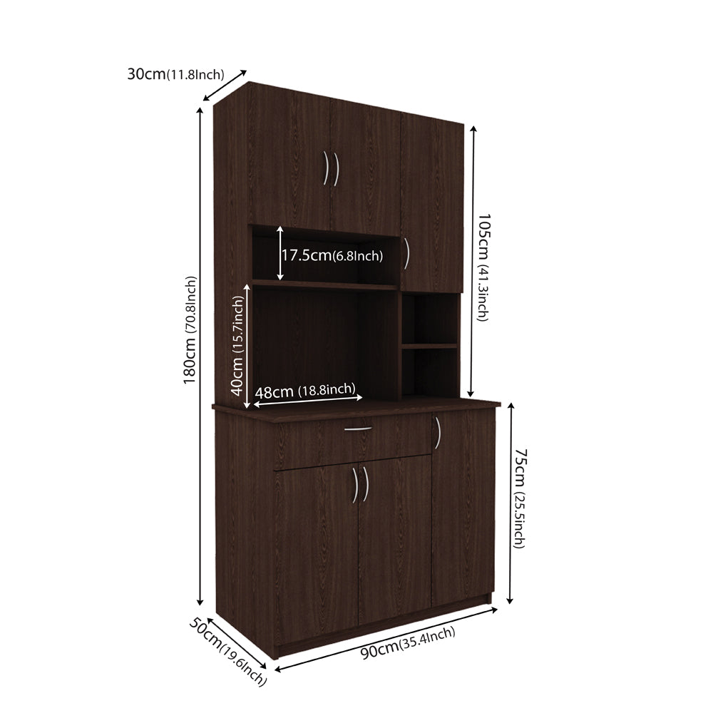 Lucas Crockery Unit | Wenge