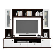 Benji TV Unit | 55 Inch TV | Wenge and Frosty White