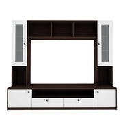 Benji TV Unit | 55 Inch TV | Wenge and Frosty White