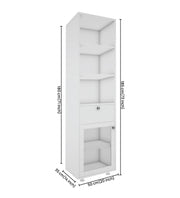 Solicitor Compact Bookshelf | Frosty White