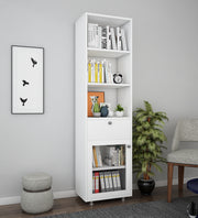 Solicitor Compact Bookshelf | Frosty White