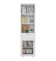 Solicitor Compact Bookshelf | Frosty White
