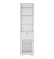 Solicitor Compact Bookshelf | Frosty White