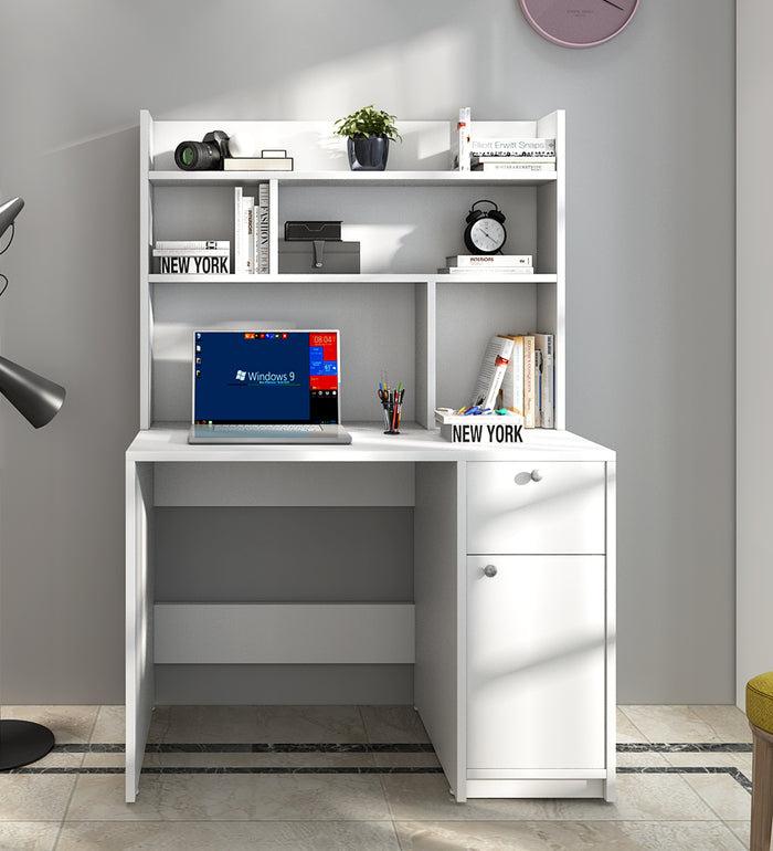 Neruda Study Table | Frosty White