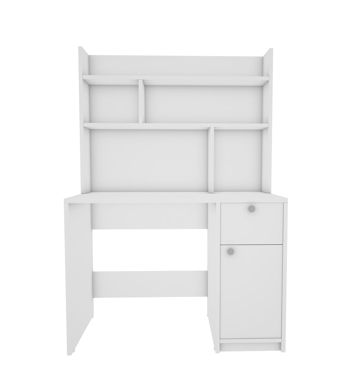 Neruda Study Table | Frosty White