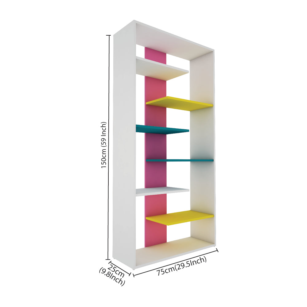 Darryl Bookcase | Multicolor